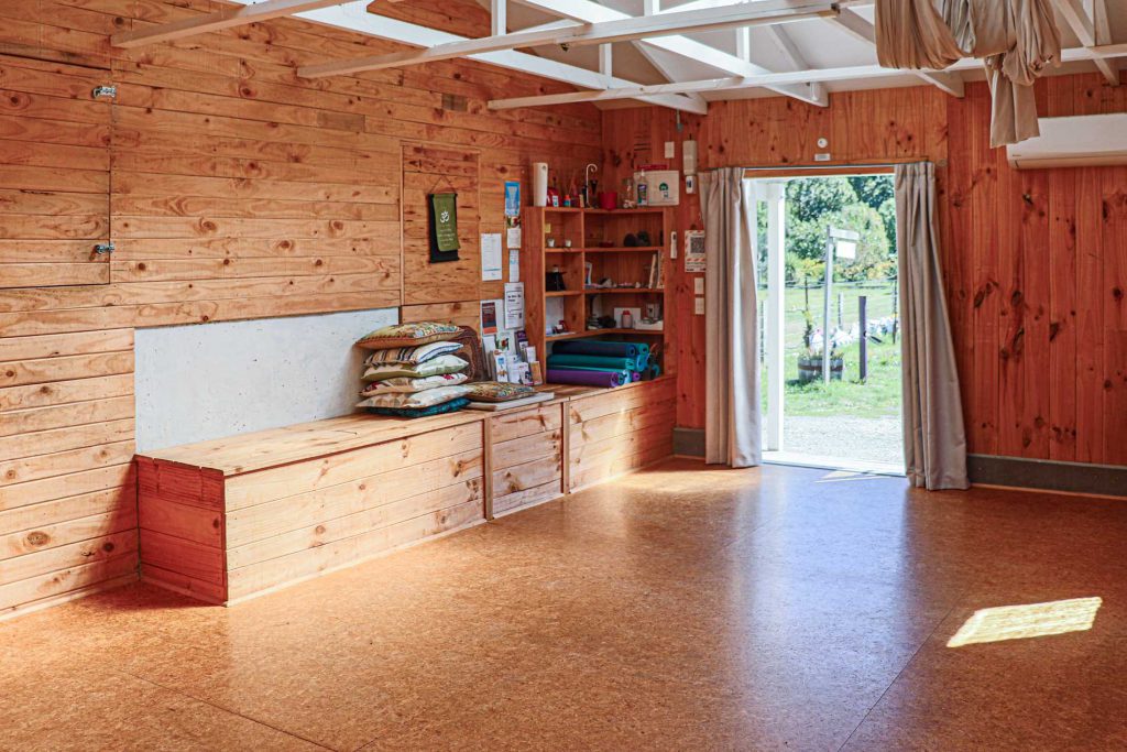 img-gallery-studio_02 Entrance of the yoga and meditation studio at Ruby Retreat